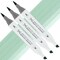 Artfinity Sketch Marker Sets - Set of 3 - Dim Green BG5-2, Vibrant, Professional, Dye-Based Alcohol Markers for Artists, Drawing, Travel, & More